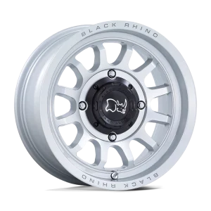 Black Rhino Powersports – RAPID UTV – Silver – 14″x7″ 10mm – Summer Wheels – BU001SD14704010